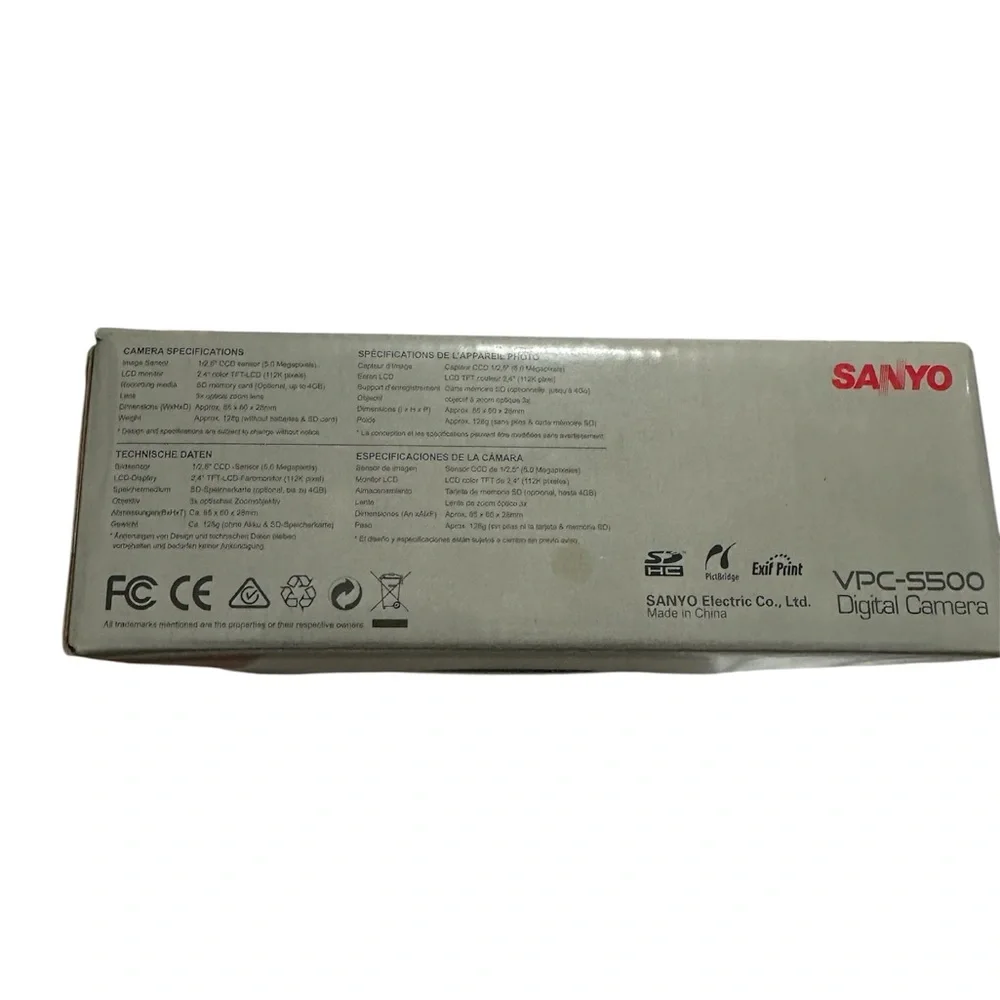 SANYO capture your